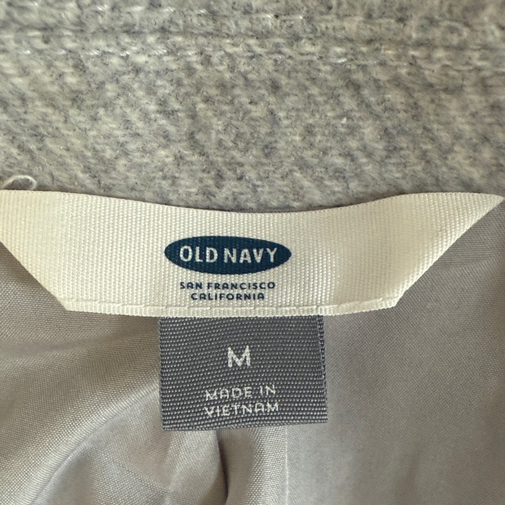 Old Navy Light Gray Women's Blazer - Picture 3 of 4